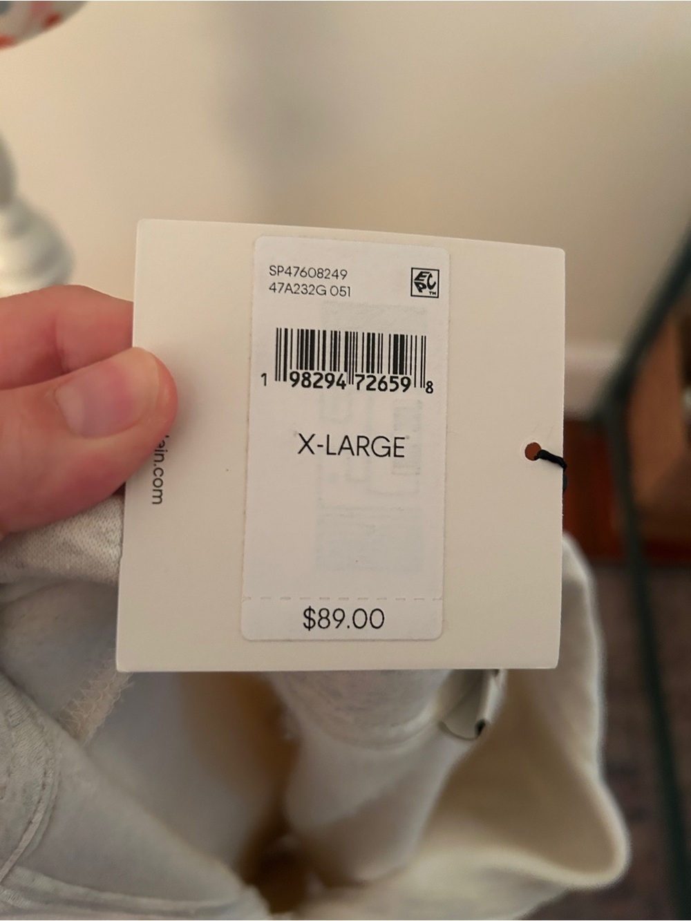 Calvin Klein - Quarter Zip Sweatshirt - Picture 4 of 4